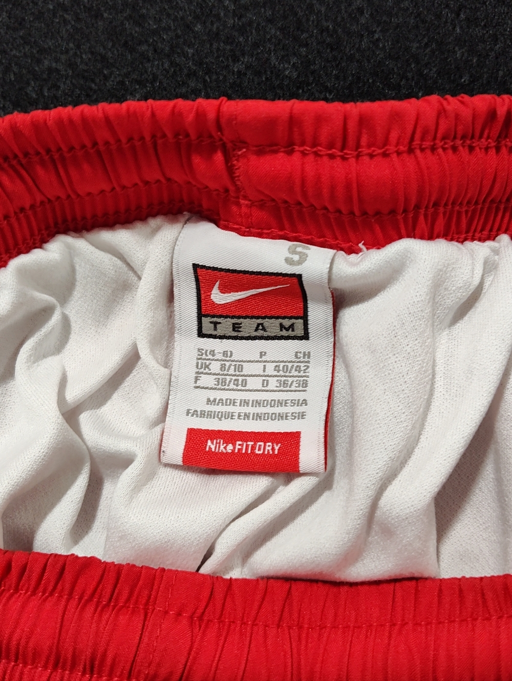 The Ohio State Buckeyes Red Nike Dri-Fit Team Women's Small (4-6) Running Shorts - Picture 9 of 14